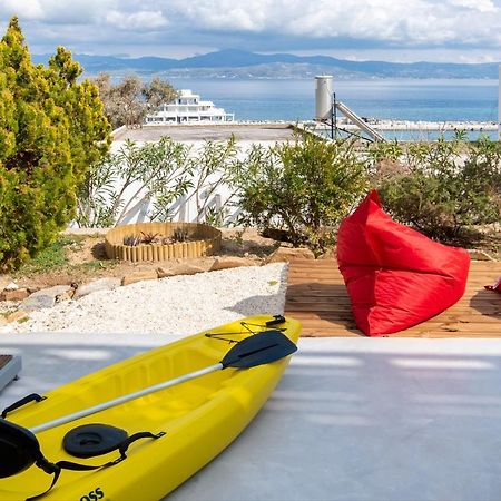 Splash With Amazing Sea Views In Piso Livadi Esterno foto