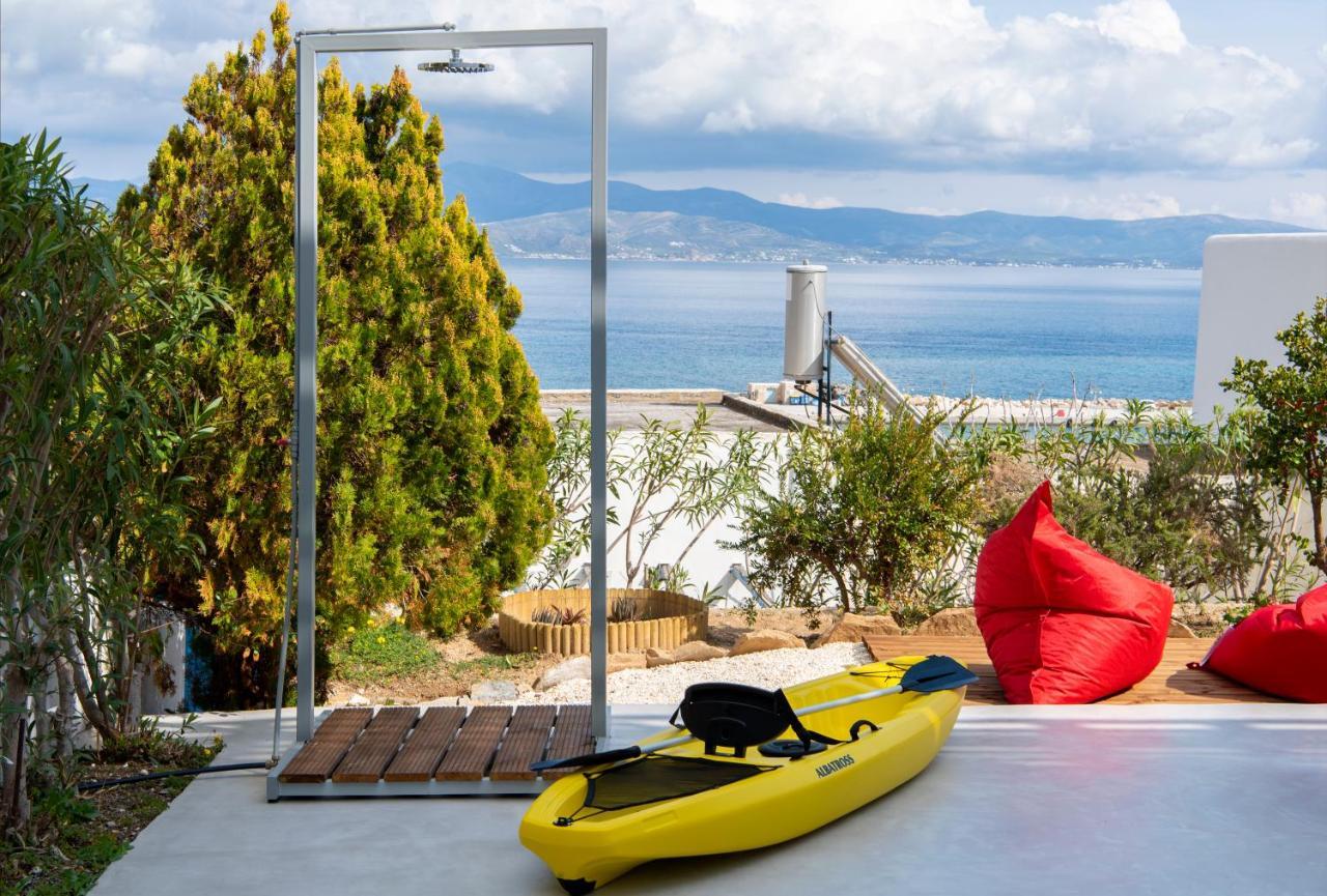 Splash With Amazing Sea Views In Piso Livadi Esterno foto
