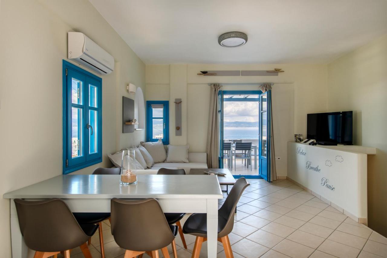 Splash With Amazing Sea Views In Piso Livadi Esterno foto