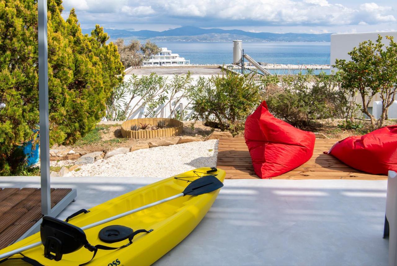 Splash With Amazing Sea Views In Piso Livadi Esterno foto